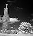 Infrared View of Pops, on Route 66 Restaurant and gift shop in Arcadia, Oklahoma - 16"x20" - Fine-Art Gicl??e Photographic Print by Carol M. Highsmith