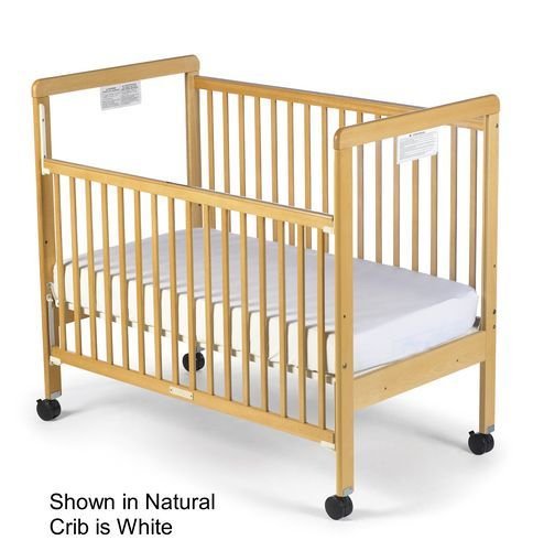 Full Size Clearview Crib without Mattress - Natural