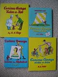 Curious George Set (Curious George Takes a Job, Curious George Rides a Bike, Curious George Flies a Kite, Curious George Learns the Alphabet)
