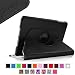 Fintie (Black) 360 Degrees Rotating Stand Leather Case Cover for Apple iPad mini 7.9 inch Tablet With Auto Wake / Sleep Feature - 9 Colors Options