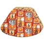Cats, Bats & Pumpkins Wedge-Shaped Placemat for Round Tables