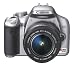 Canon Digital Rebel XSI 12.2 MP Digital SLR Camera with EF-S 18-55mm f/3.5-5.6 IS Lens (Silver)