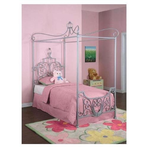 Powell Child Princess Rebecca Twin Canopy Bed
