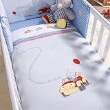 Humphrey's Corner Little Red Car 5 Piece Coverlet Bedding Bale, Cot/Cot Bed