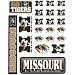 Missouri Tigers Team Vinyl Stickers