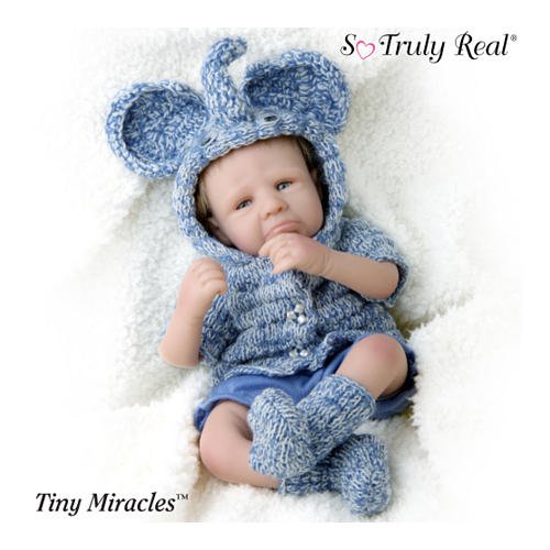 Rawn Sherry's Tiny Miracles Evie's Elephant Ears Baby Girl Doll: So Truly Real by The Ashton-Drake Galleries