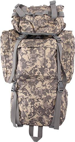 Wellness Everything Mountaintop 65L Hiking Daypack/Camping Backpck/Casual Backpack with Rain Cover for Outdoor Climbing Sport Bag Camping Backpack (Mountaineering Bags-ACU)