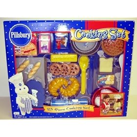Pillsbury 25 Piece Play Cooking Set by Children Cooking Sets