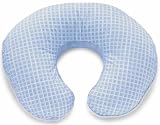 from Chicco Chicco Boppy Velvet Cotton Slipcover (Blue Mod Squares) (Model 00079907760000)