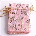 50 Organza Jewelry Gift Pouch Bags 9x12cm Favor
