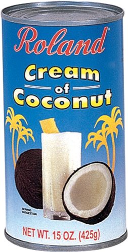 Roland Cream of Coconut, 15-Ounce Tins (Pack of 12)