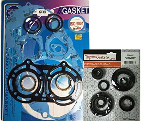 1987-2006 Yamaha Banshee Top and Bottom End Complete Gasket Kit Set and O-Rings & Seals