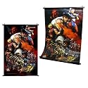 Official Street Fighter IV Cloth Wall Scroll - Group