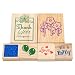 Trademark Games Wood Mounted Rubber Stamp Set - 6 Piece
