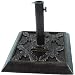 DC America UBP14181-BR Square Cast Stone Umbrella 
