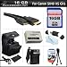 16GB Accessories Bundle Kit For Canon PowerShot SX40 HS SX40HS G1 X G1X Digital Camera Includes 16GB High Speed SD Memory Card + Extended Replacement (1200Mah) NB-10L Battery + AC/DC Charger + Mini HDMI Cable + USB Reader + Case + Screen Protectors + More