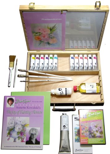 Unbekannt Bob Ross 50006475 - Malset Deluxe Blumen
