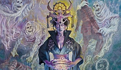 MTG Playmat Artists of Magic Premium:MOTO DAIKEN w/Artwork by SAM FLEGEL