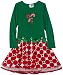 Rare Editions Girls 7-16 Candy Cane Skater Dress