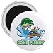 3 Inch Magnet of Comedic Gone Fishin' (Gone Fishing)