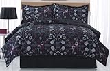 Rock Anthem Full Queen XL Comforter and 2 Pillow Shams