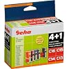 5 Geha Tintenpatronen im Multipack f�r Canon ersetzt Nr. BCI-6 farbig + schwarz