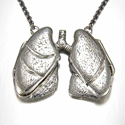 Original Anatomical Lung Locket