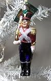 Old World Christmas Toy Soldier Hand Blown Glass Christmas Ornament Nutcracker Suite