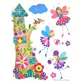 Kids Room Fairies Castle Wall Mural Sticker Decal
