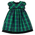 Infant Girls' Cherokee&reg; Plaid Dress - Green/Black
