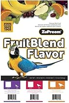 ZuPreem Fruit Blend Medium Large for Parrot/Conure - 17.5 lb
