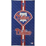Philadelphia Phillies Royal Blue Team Stripe Beach Towel