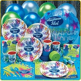 Party Supplies - American Idol Party Supplies - Deluxe Pack by Birthday Express