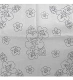 Flowers Color Your Own Bandana