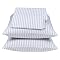 Room Essentials Red Stripe Sheet Set - Twin