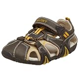 Pablosky Little Kid/Big Kid 980470 Hook & Loop Shoe,Trans.Marron,37 EU (US Big Kid 5 M)