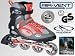 HUDORA Inliner Skater HD-88 rot Alu-Chassis ABEC 5 Größe 42 NEU