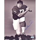 Steiner Sports NCAA John Hannah Alabama Vertical B&W Autographed 8-by-10-Inch Photograph