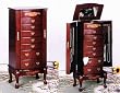 Deluxe Jewelry Armoire in Mahogany Finish By Coaster