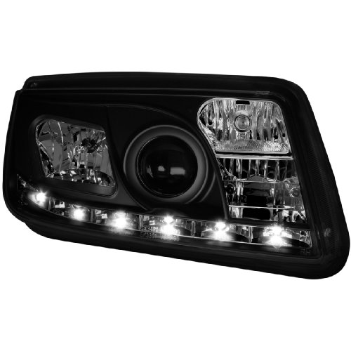 Dectane SWV07GXB DAYLINE Scheinwerfer VW Bora 98-05 TFL-Optik black Preisvergleich