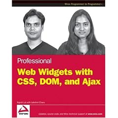 Professional Web Widgets with CSS, DOM, JSON and Ajax