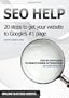 SEO Help: 20 Search Engine Optimization steps to get your website to Google's #1 page