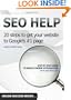 SEO Help: 20 Search Engine Optimization steps to get your website to Google's #1 page