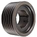 Martin Hi-Cap TB Sheave, 5V Belt Section, 6 Grooves, Class 30 Gray Cast Iron