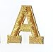 Alphabet Letter - A - Color Gold - 2