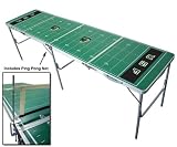 University of South Florida USF Bulls Lightweight Portable Tailgating Pong Table