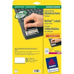 Avery Zweckform L6145-20 Sicherheits-Etiketten 45,7x25,4 mm