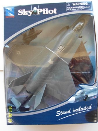 New Ray 21423 - Veicolo in miniatura, Aereo Lockheed F-35A Lighning II Monte