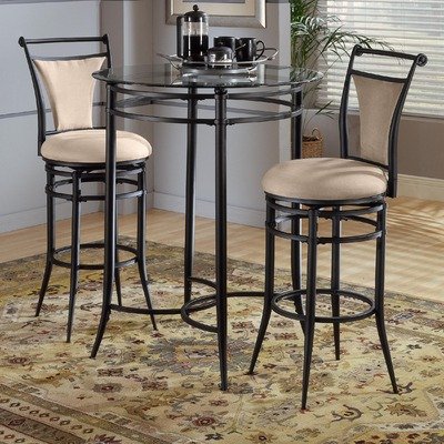Cierra Bistro Set - Fawn Stools