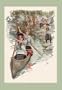 Buyenlarge 14072-0G24x36 Paddling Their Own Canoe 24x36 Giclee